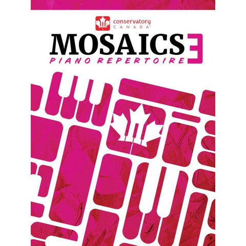 Conservatory Canada CC103 Mosaics Piano Repertoire Level 3-Music World Academy
