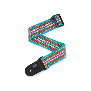 D'Addario 50G09 Hootenanny Guitar Strap-Sunset-Music World Academy