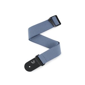 D'Addario 50TW00 Tweed Guitar Strap-Blue-Music World Academy