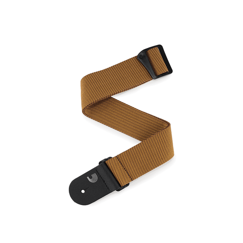 D'Addario 50TW00 Tweed Guitar Strap-Brown-Music World Academy