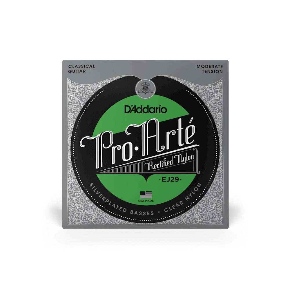 D'Addario EJ29 Pro Arte Rectified Nylon Classical Guitar Strings Moderate Tension-Music World Academy
