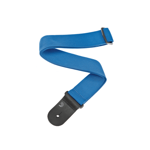 D'Addario PWS102 Polypropylene Guitar Strap-Blue-Music World Academy