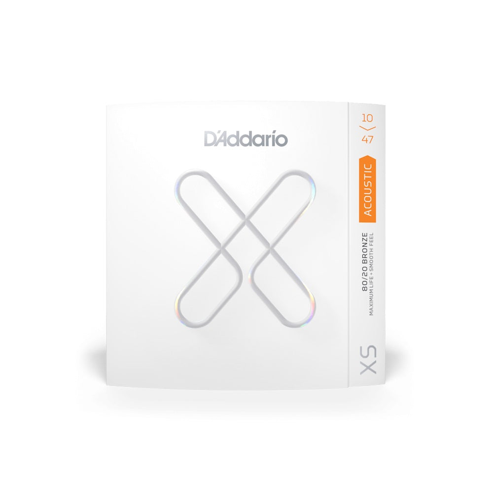 D'Addario XS 80/20 Bronze Acoustic Guitar Strings Extra Light 10-47-Music World Academy