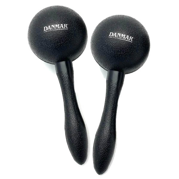 Danmar 1078 Small Plastic Maracas-Black-Music World Academy