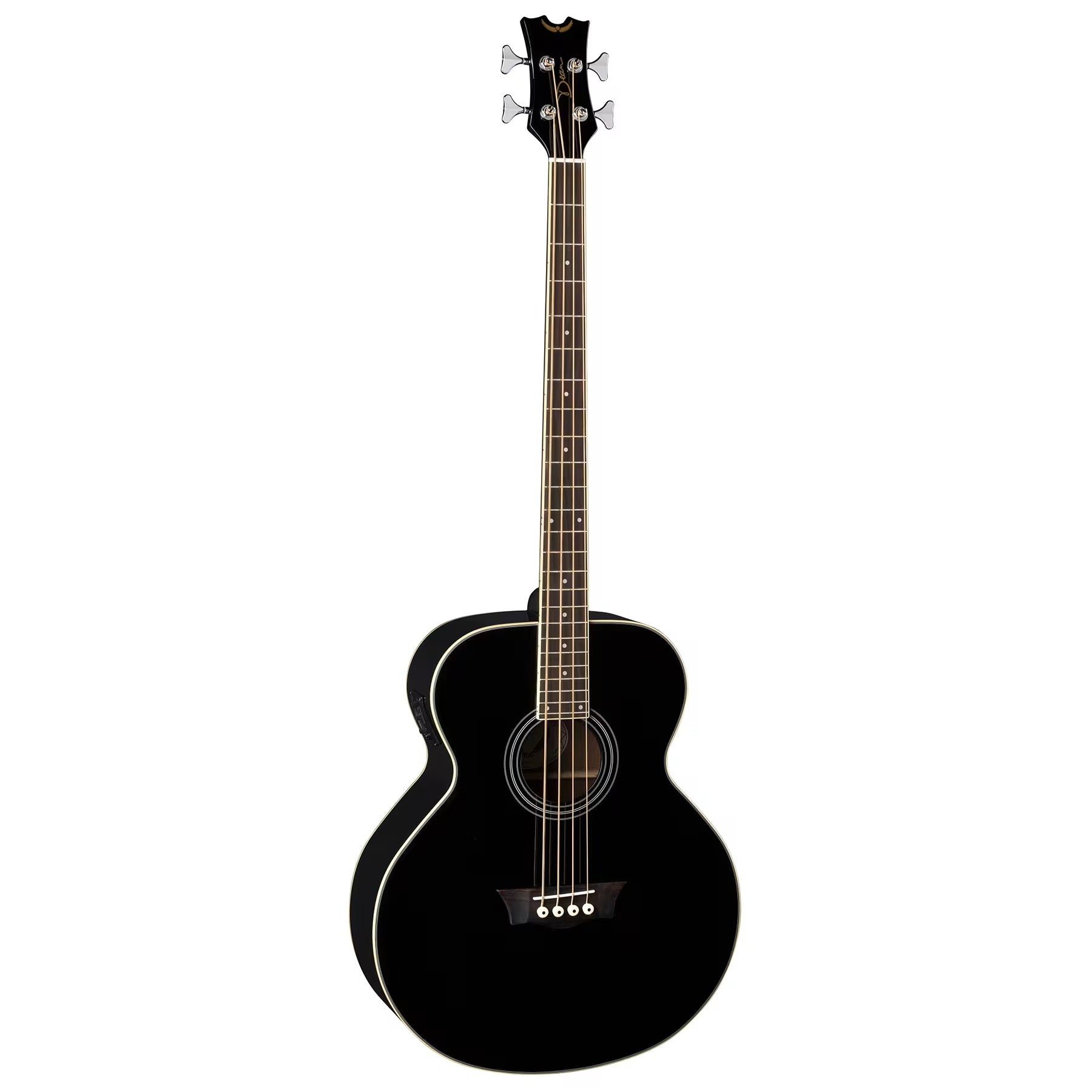 Dean EAB-CBK Acoustic/Electric Bass-Classic Black-Music World Academy