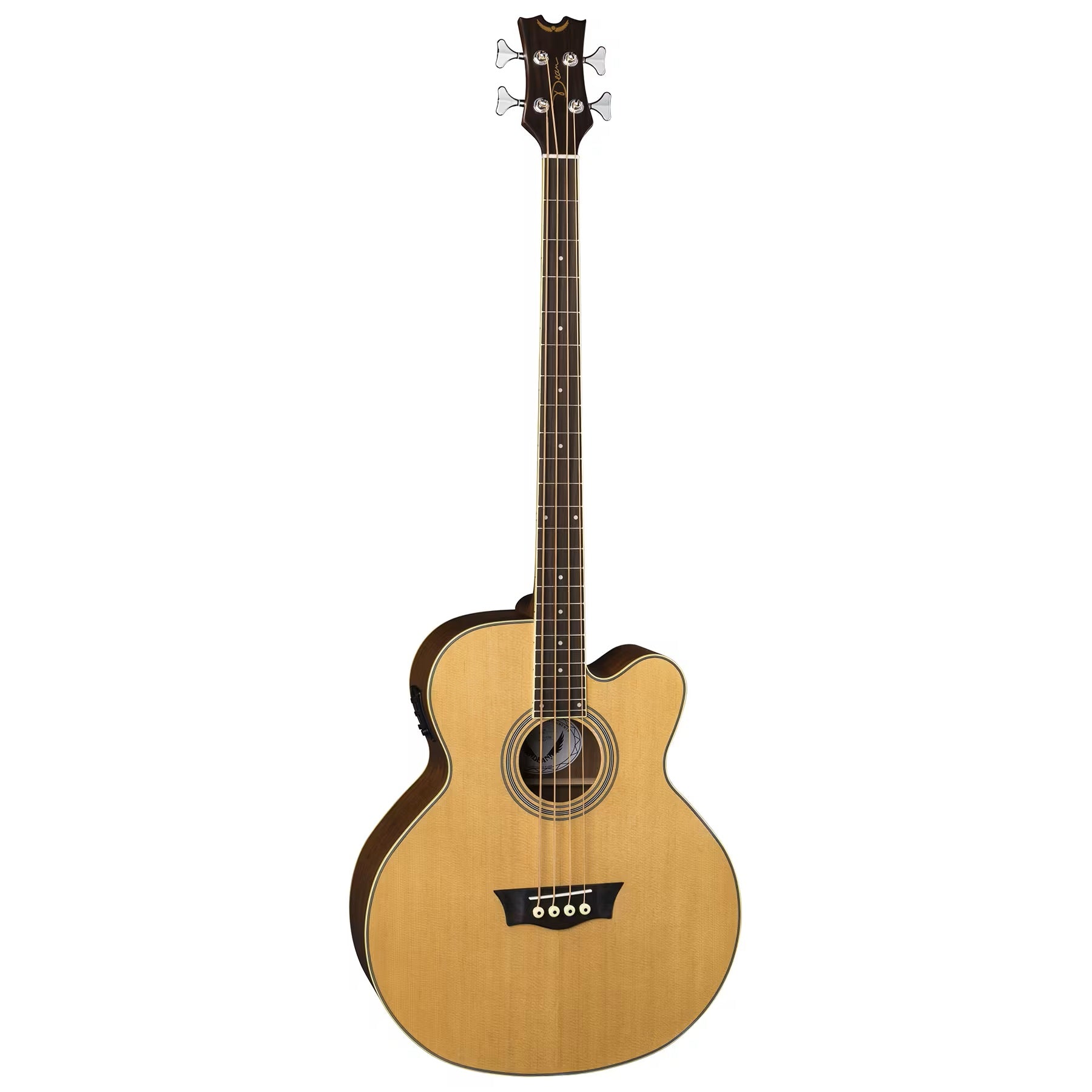 Dean EABC Acoustic/Electric Bass CAW-Satin Natural-Music World Academy