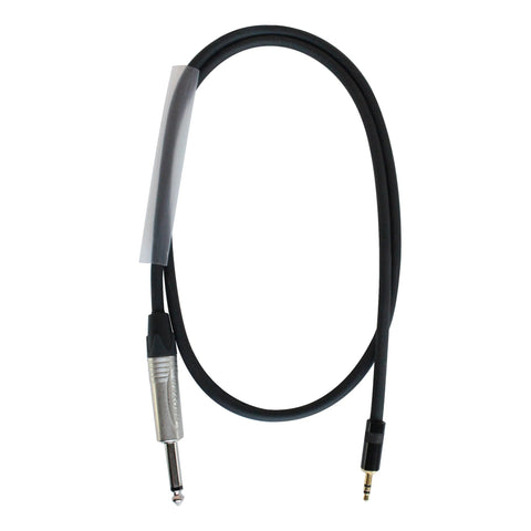 Digiflex NKP-3 Tour Series Adapter Cable 1/4" Male-1/8" TRS Male, 3ft-Music World Academy