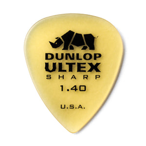 Dunlop 433P1.40 Ultex Sharp Picks 6-Pack (Discontinued)-Music World Academy