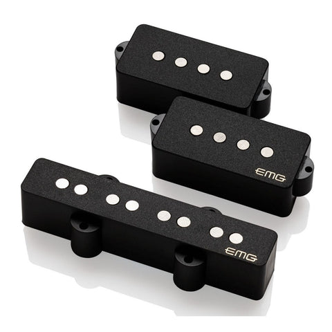 EMG GZR-PJHZ Signature Geezer Butler PJ-Bass Pickup Set-Black-Music World Academy