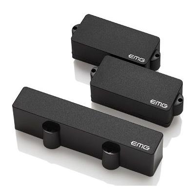 EMG P5J-SET PJ 5-String Bass Pickups-Black-Music World Academy