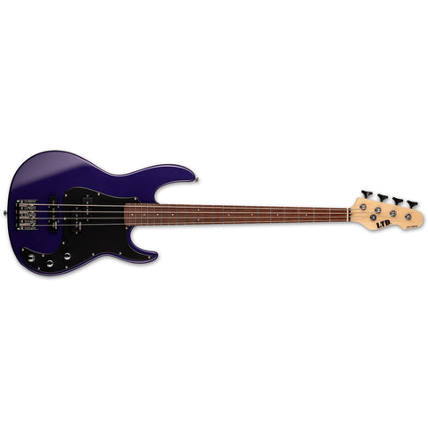 ESP LTD AP-204-DMP Electric Bass-Dark Metallic Purple-Music World Academy
