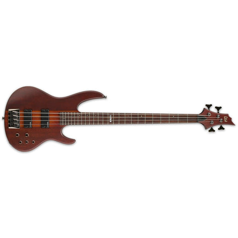 ESP LTD D-4 Electric Bass Guitar-Natural Satin (Discontinued)-Music World Academy