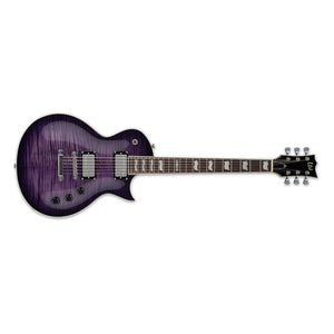 ESP LTD EC-256STPSB Electric Guitar-See Thru Purple Sunburst-Music World Academy