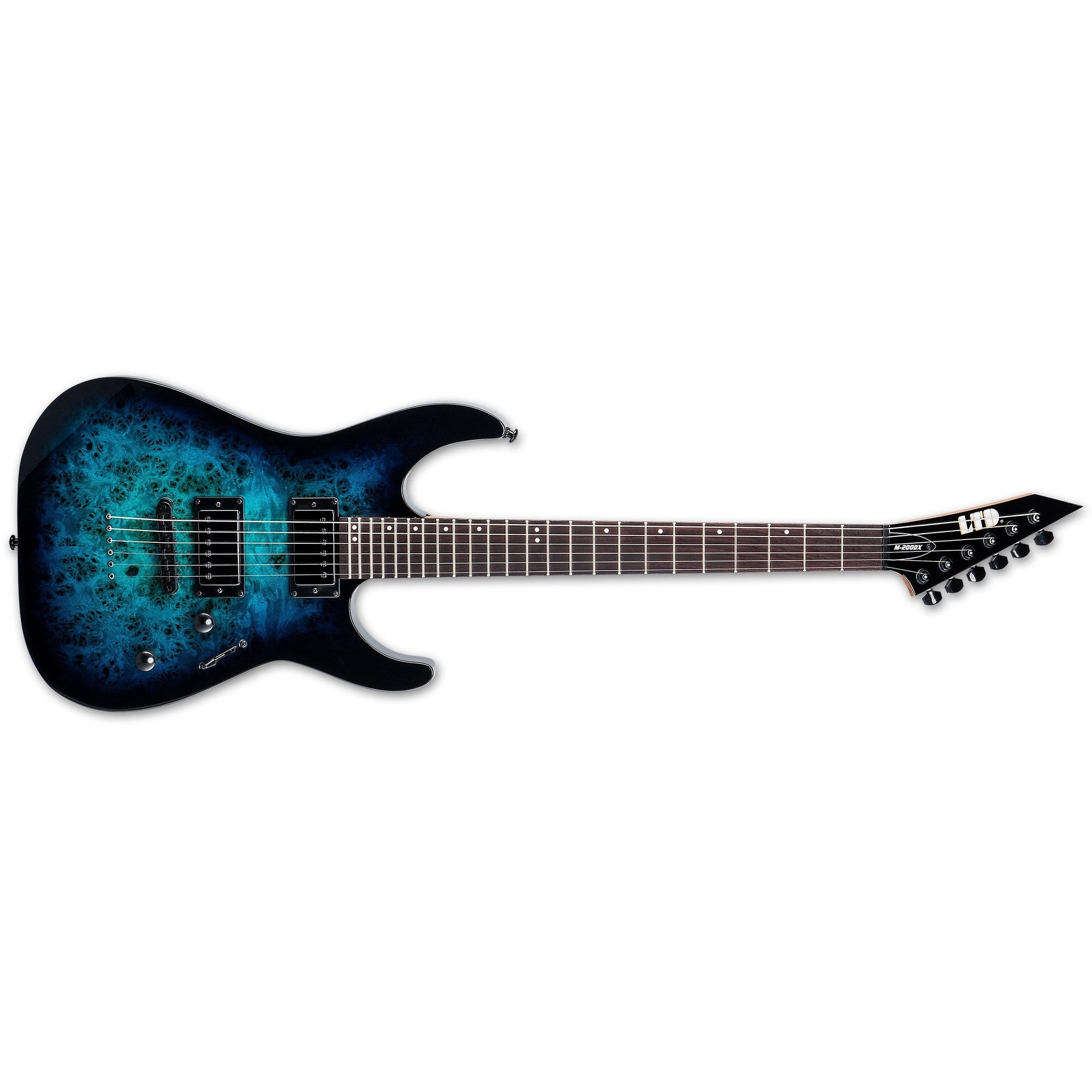 ESP LTD M-200DX-NT-BLB Electric Guitar-Blue Burst-Music World Academy