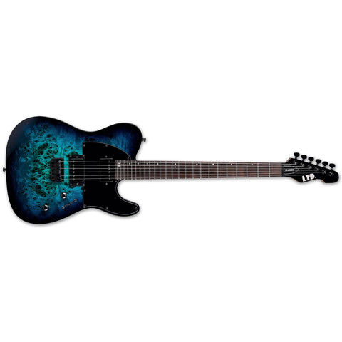 ESP LTD TE-200DX-BLB Electric Guitar-Blue Burst-Music World Academy