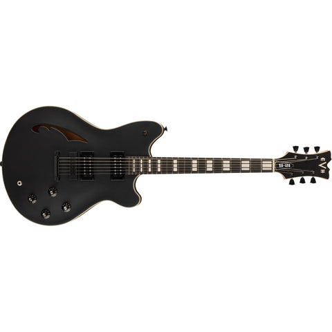 EVH SA-126 Special Electric Guitar with Hardshell Case-Stealth Black-Music World Academy