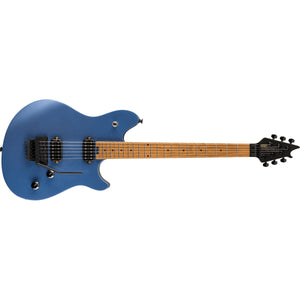 EVH Wolfgang WG Standard Electric Guitar with Baked Maple Fingerboard-Pehlam Blue-Music World Academy