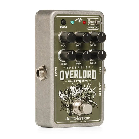 Electro-Harmonix OVERLORD Nano Overdrive Guitar Pedal-Music World Academy