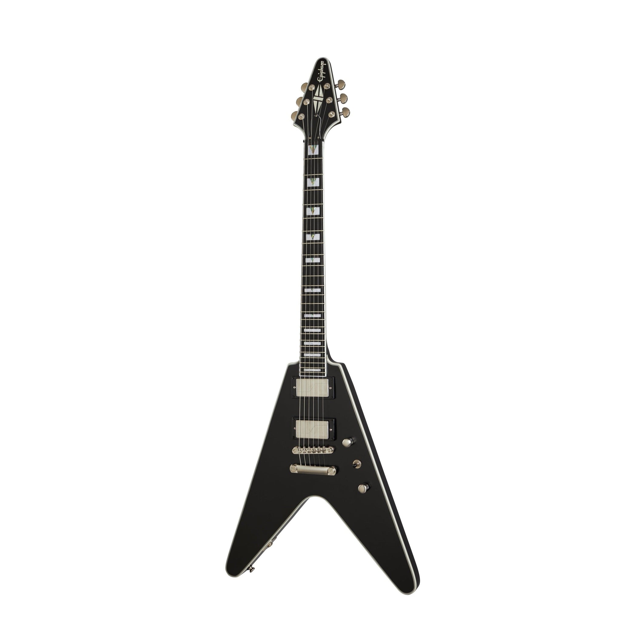 Epiphone EIVYBAGNH Flying V Prophecy Electric Guitar-Black Aged Gloss-Music World Academy