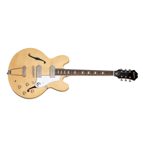 Epiphone EOCANANH Casino Semi-Hollowbody Electric Guitar-Natural-Music World Academy