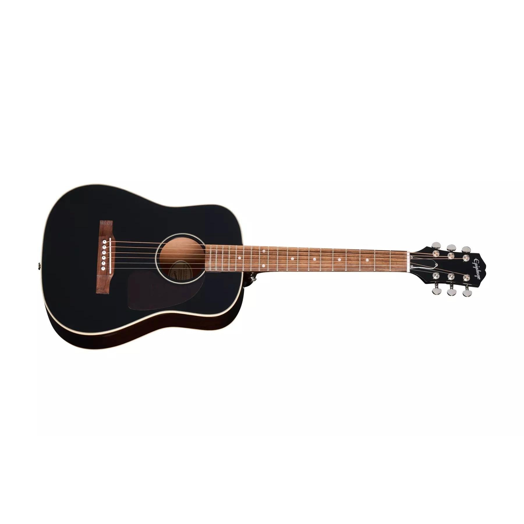 Epiphone ES1PPJ45EBNH J-45 Express Acoustic Guitar with Gig Bag-Ebony-Music World Academy