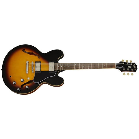 Epiphone Inspired by Gibson ES-335 Hollowbody Electric Guitar-Vintage Burst-Music World Academy