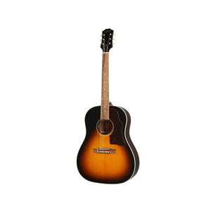 Epiphone Inspired by Gibson Masterbuilt J-45 Acoustic/Electric Guitar-Aged Vintage Sunburst-Music World Academy