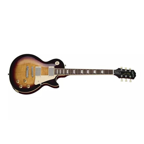 Epiphone Les Paul Standard 50's Figured Electric Guitar with Gig Bag-Bourbon Burst-Music World Academy