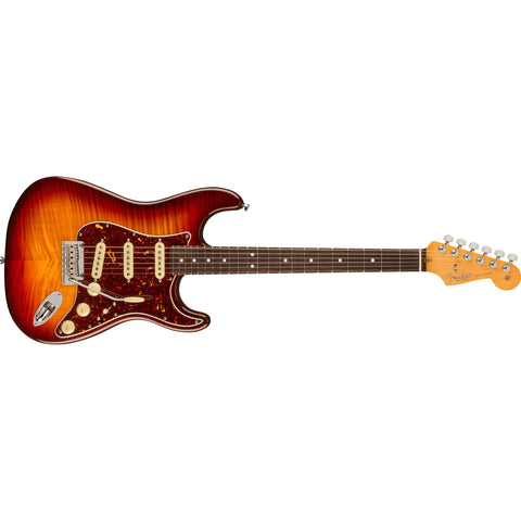 Fender 70th Anniversary Edition American Professional II Stratocaster Electric Guitar with Hardshell Case-Comet Burst-Music World Academy