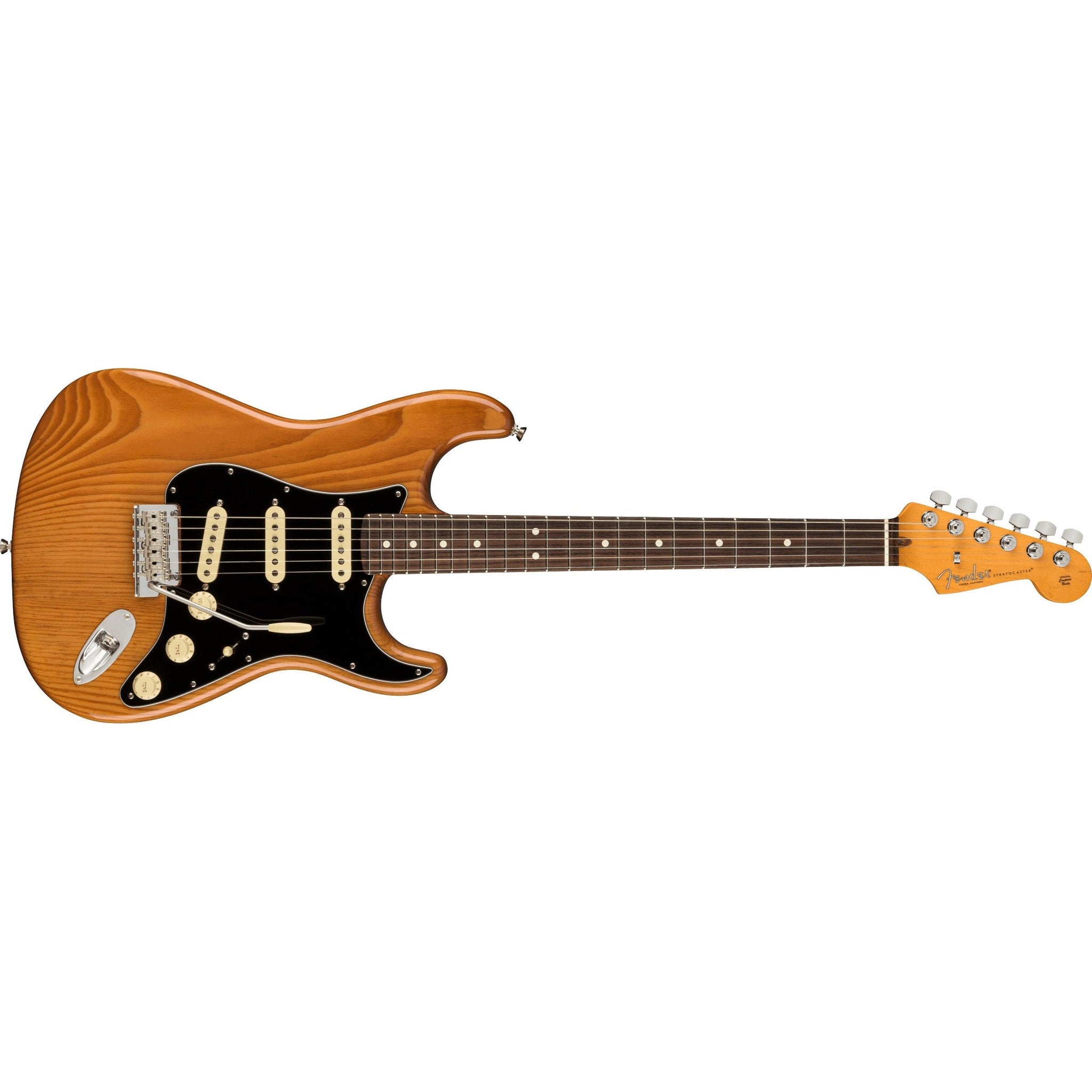 Fender American Professional II Stratocaster Electric Guitar RW with Deluxe Case-Roasted Pine-Music World Academy