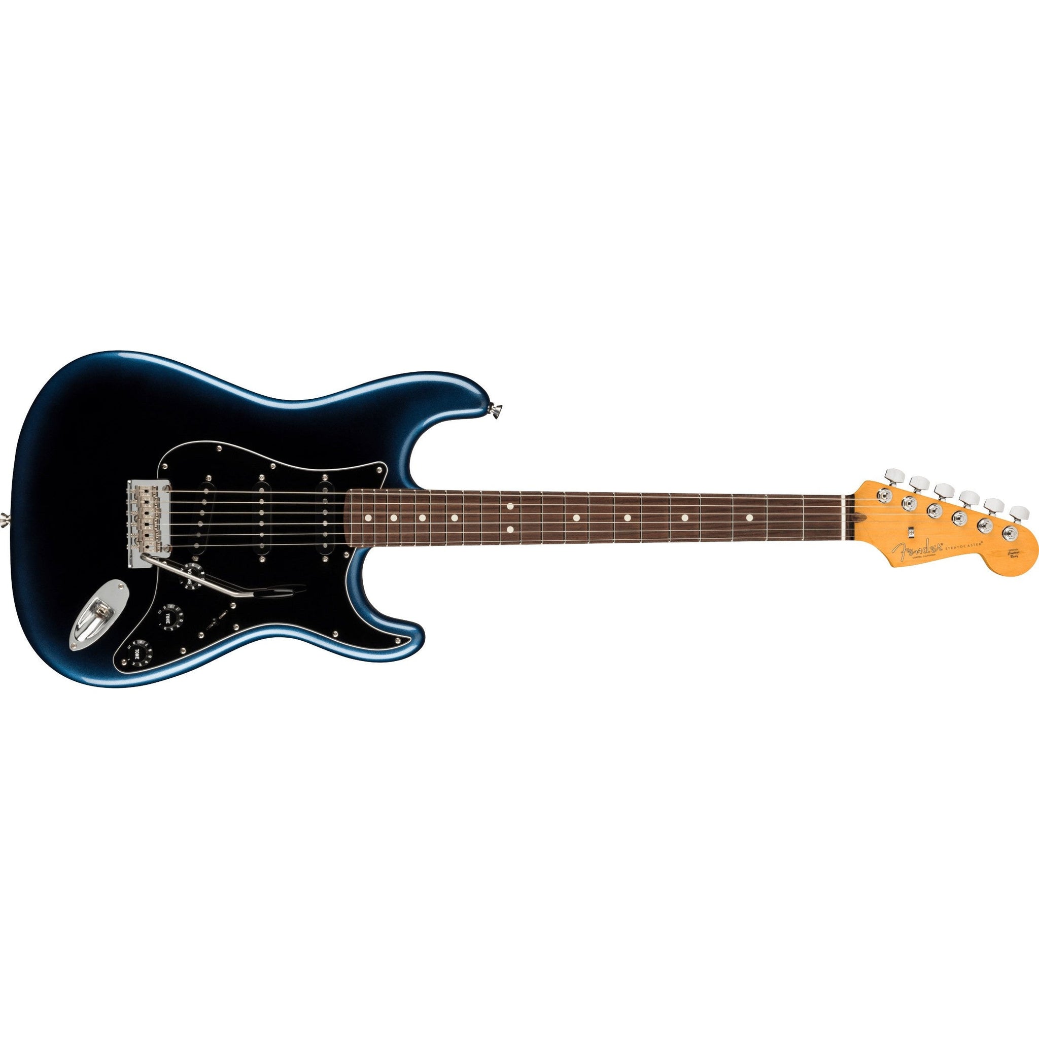 Fender American Professional II Stratocaster Electric Guitar RW with Hardshell Case-Dark Night-Music World Academy