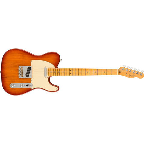 Fender American Professional II Telecaster Electric Guitar MN with Deluxe Case-Sienna Sunburst-Music World Academy