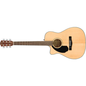 Fender CC-60SCE Left-Handed Concert Acoustic/Electric Guitar (Discontinued)-Music World Academy