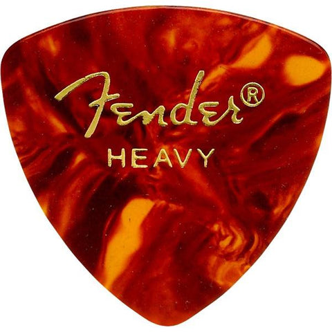 Fender Classic Celluloid Picks 12-Pack Heavy Shell 346 Shape-Music World Academy