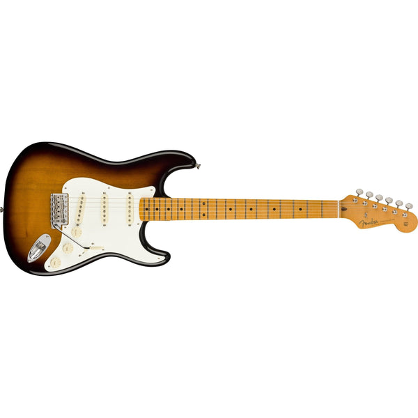 Fender Eric Johnson 1954 Virginia Stratocaster Electric Guitar MN with Deluxe Hardshell Case-2-Colour Sunburst-Music World Academy