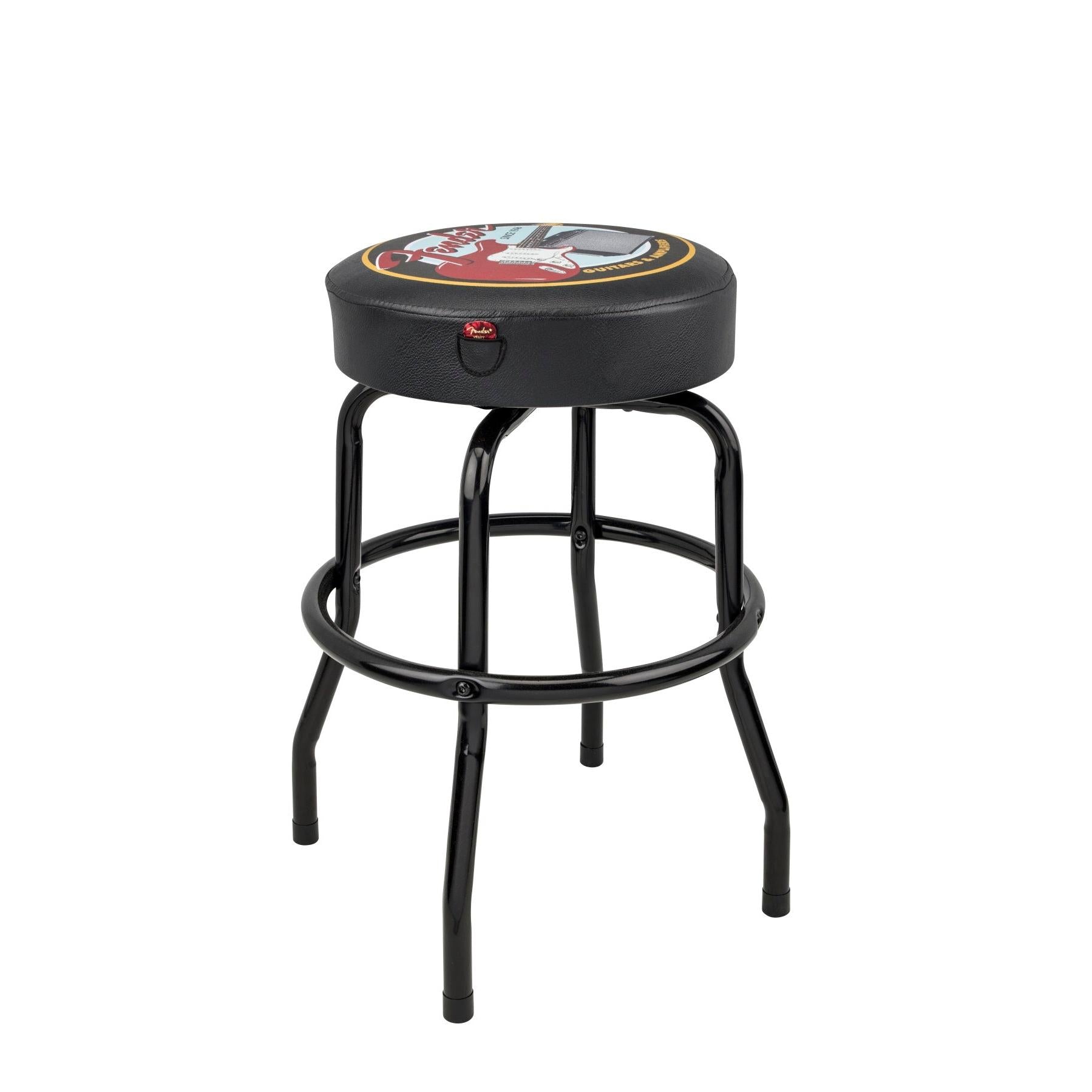 Fender Guitars & Amps Pick Holder Barstool 25"-Music World Academy