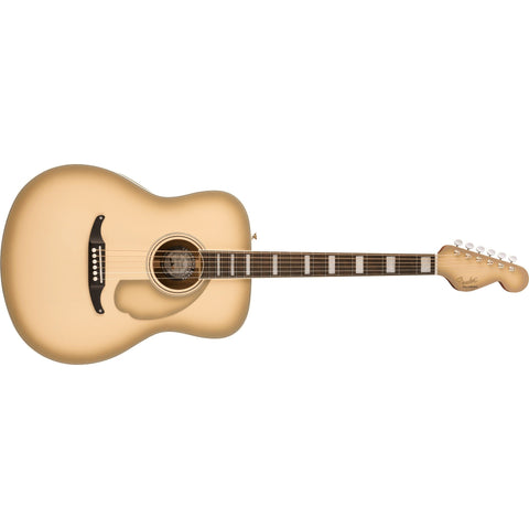 Fender Limited Edition California Vintage Palomino Acoustic/Electric Guitar with Hardshell Case-Antigua-Music World Academy