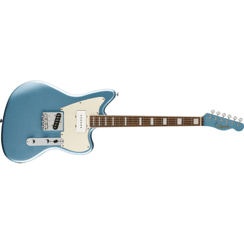 Fender Limited Edition Paranormal Offset Telecaster SJ Electric Guitar-Iced Blue Metallic-Music World Academy