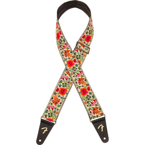 Fender Mosaic Jacquard Guitar Strap-Cream-Music World Academy