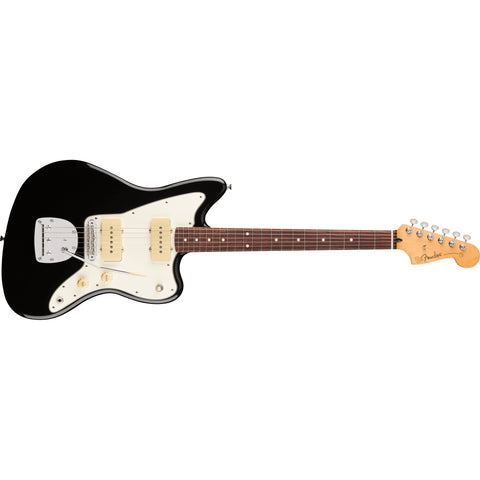 Fender Player II Jazzmaster Electric Guitar RW-Black-Music World Academy