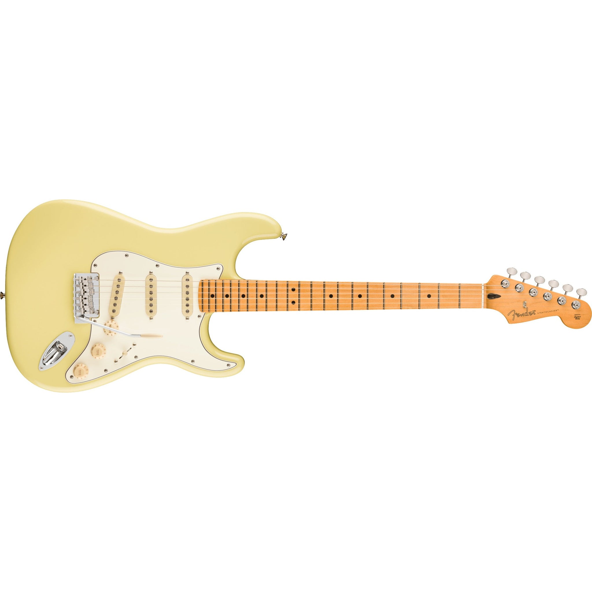 Fender Player II Stratocaster Electric Guitar MN-Hialeah Yellow-Music World Academy