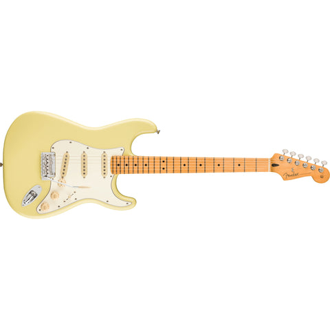 Fender Player II Stratocaster Electric Guitar MN-Hialeah Yellow-Music World Academy