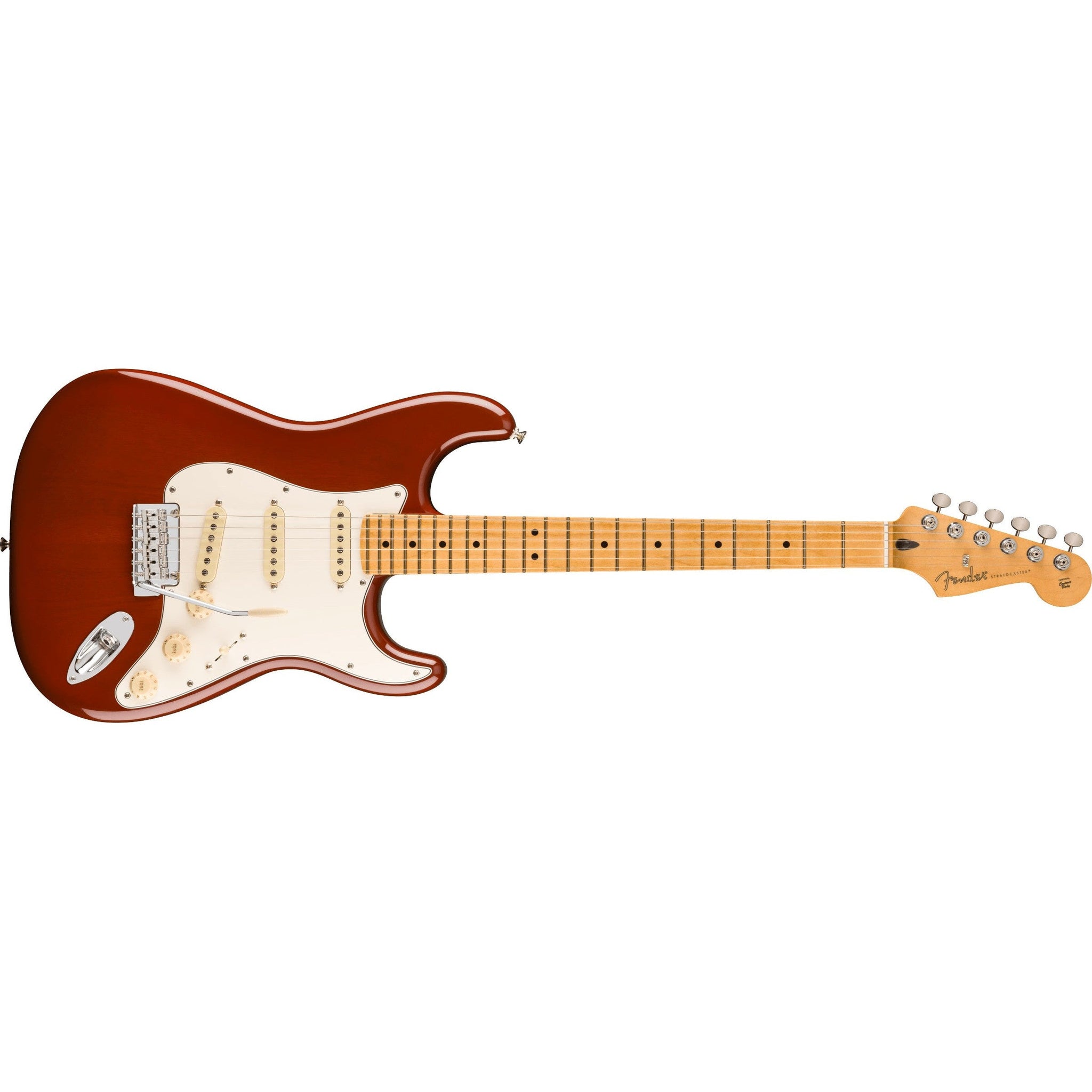 Fender Player II Stratocaster Electric Guitar MN-Transparent Mocha Burst-Music World Academy