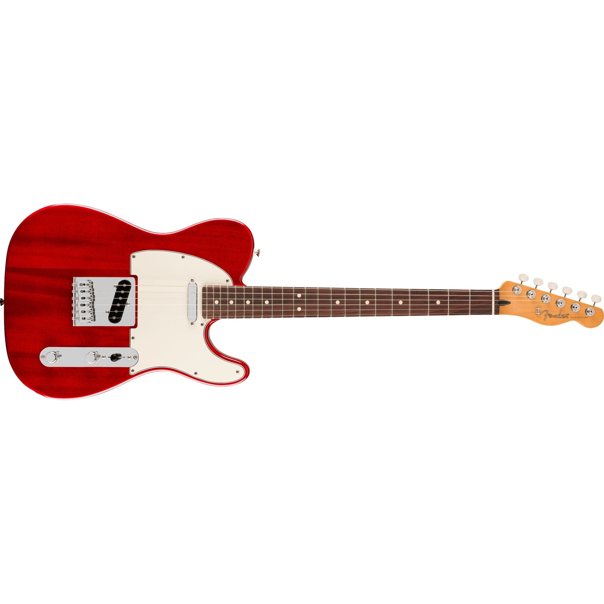 Fender Player II Telecaster Electric Guitar RW-Transparent Cherry-Music World Academy