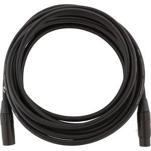 Fender Professional Series Microphone Cable XLR Male-XLR Female 15ft-Music World Academy