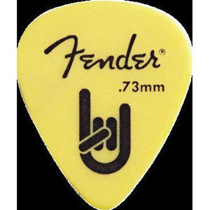 Fender Rock-On Touring Picks 12-Pack .73mm (Discontinued)-Music World Academy