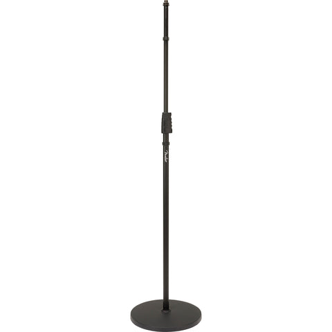 Fender Round Base Microphone Stand-Black-Music World Academy