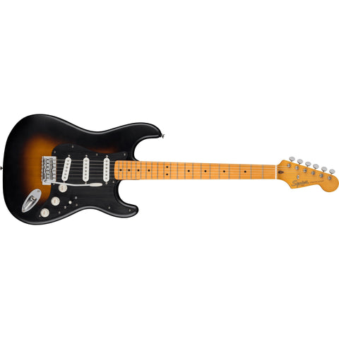 Fender Squier 40th Anniversary Stratocaster Vintage Edition Electric Guitar-2-Colour Sunburst (Discontinued)-Music World Academy