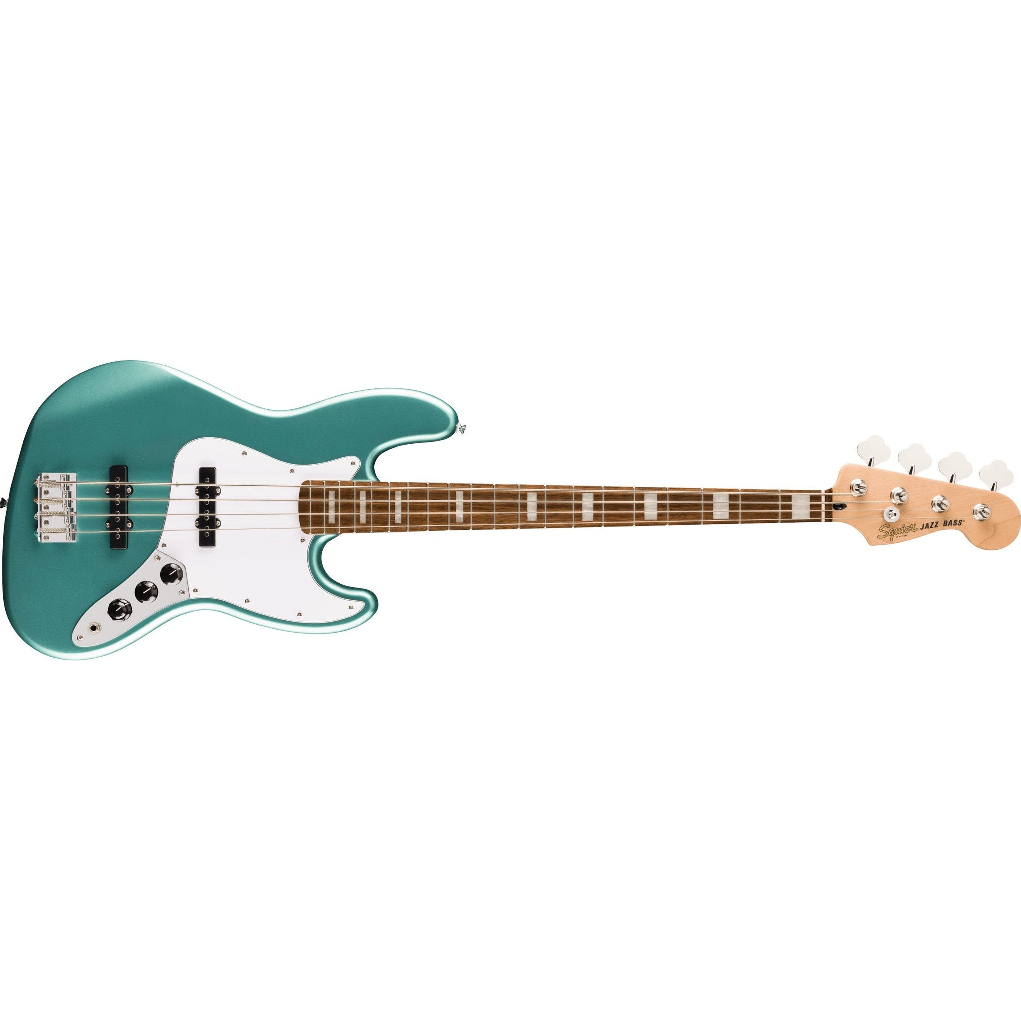 Fender Squier Affinity Series Active Jazz Bass-Mystic Sea Foam Green-Music World Academy