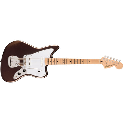 Fender Squier Affinity Series Jaguar Electric Guitar MN-Mystic Metallic Brown-Music World Academy